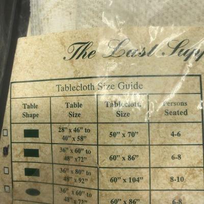 The Last Supper Lace Tablecloth