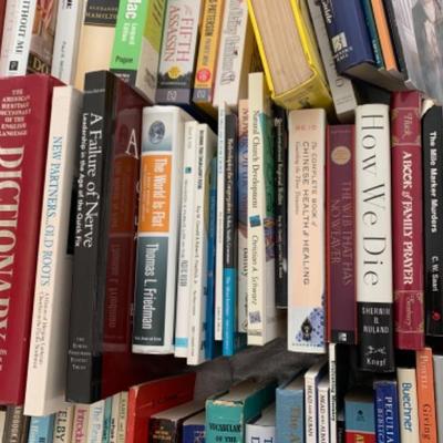 31. Collection of books (hardback, paperback and audio)