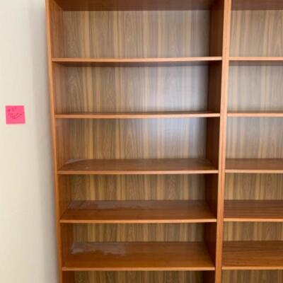 Pair of book shelves (35â€x12.5â€x75â€)