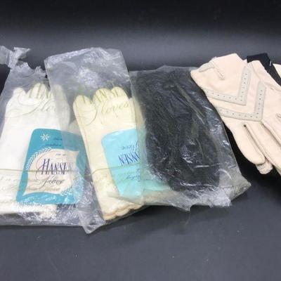 5 Pairs of Vintage Women's Gloves