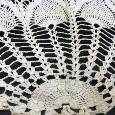 Fan Shaped Doily