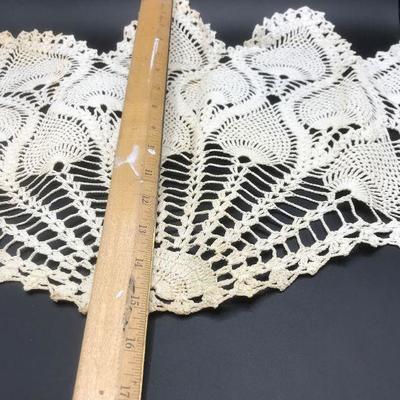 Fan Shaped Doily
