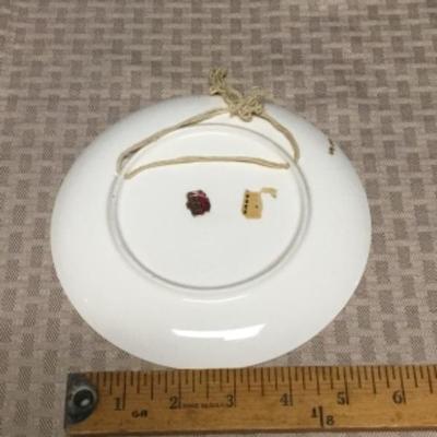 6" Decorative Painted Plate