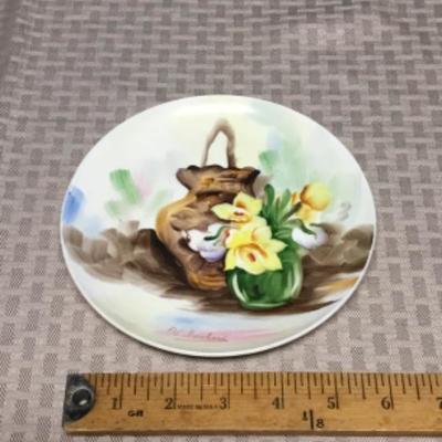 6" Decorative Painted Plate