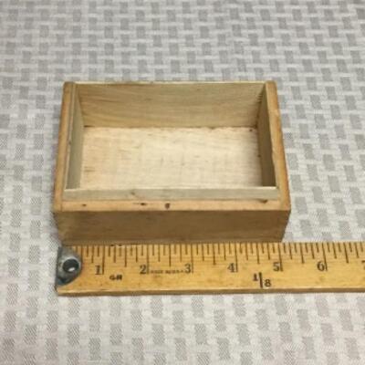 Wood Jewelry Trinket Boxes
