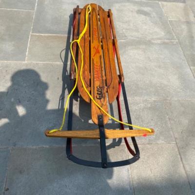 42. Vintage Yankee Clipper sled--$95