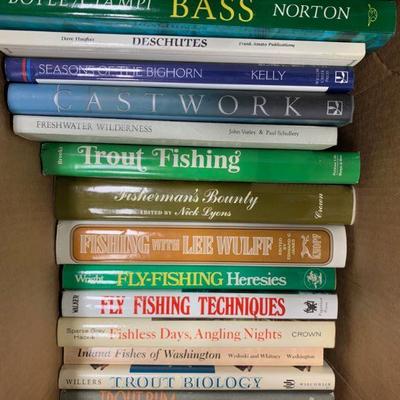 #367 Misc Fishing Books