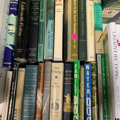 #370 Misc Fishing Books