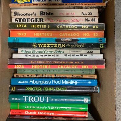 #376 Misc Fishing Books