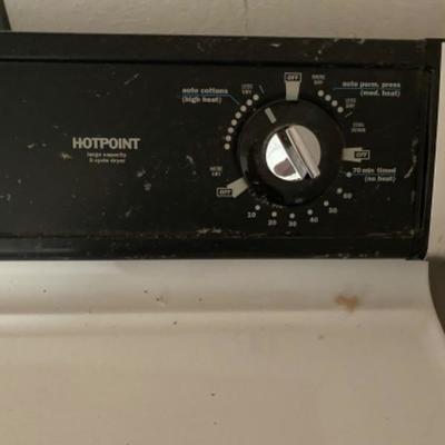 51. LG washing machine and Hotpoint dryer