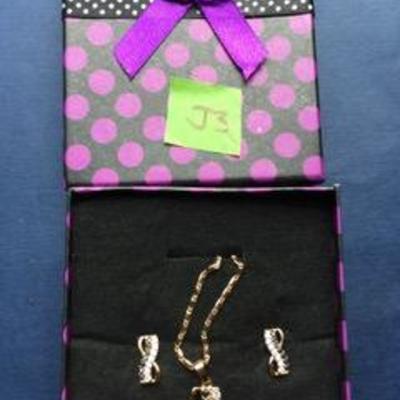 J3 Necklace and Earring set