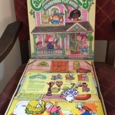 H5 Vintage Cabbage Patch Kids colorforms