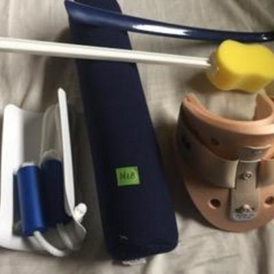 H18 Medical supplies, neck support, cushion, sock/shoe/sponge