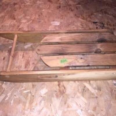 A24 wooden sled