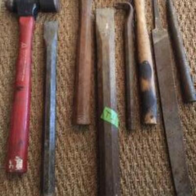 T1 Hammers, wedge, file