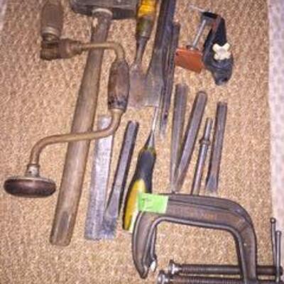 T2 Assorted tools -clamps, wedges
