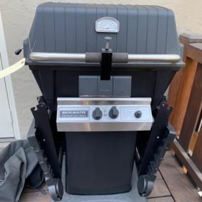 58. Broil Master gas barbecue and cover