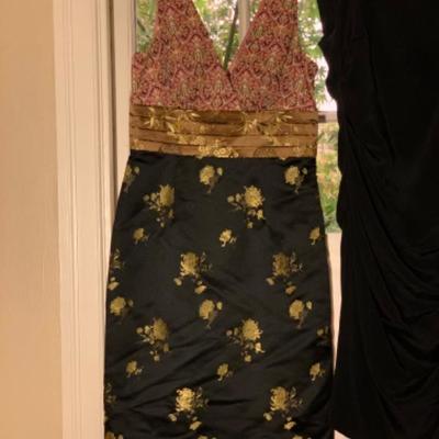44. 5 Designer Evening Dresses, Womenâ€™s Size 6