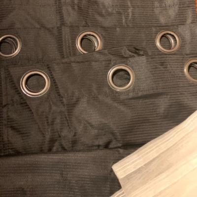 49. Black-Out and Sheer Curtains, 2 Panels Each