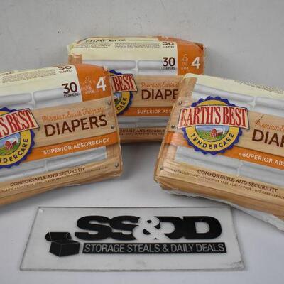 earth's best diapers size 3