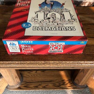 Walt Disney 101 Dalmatians Movie Poster Puzzle