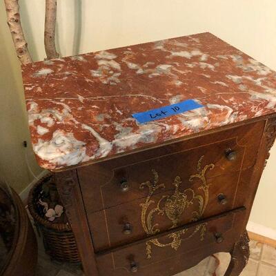 Lot 10 - Antique Furniture and Home Decor