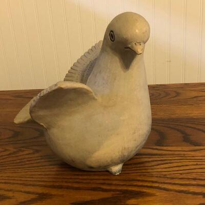 Dove Pigeon Bird Figurine Planter