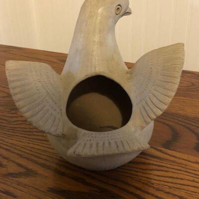Dove Pigeon Bird Figurine Planter