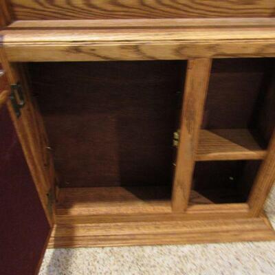 LOT 134   WALL CABINET