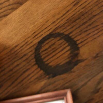 Vintage Oak Sofa Table