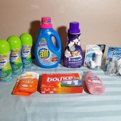 Variety of Laundry and Cleaning Items