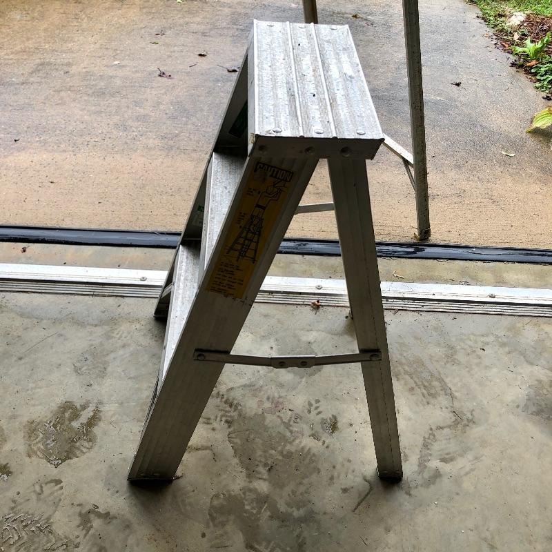 Lot 151 Werner and Keller Ladders