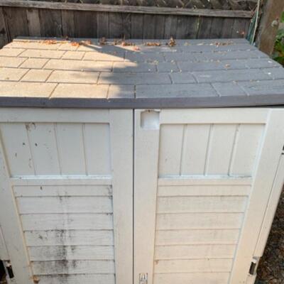 80.  Rubberrmaid storage shed