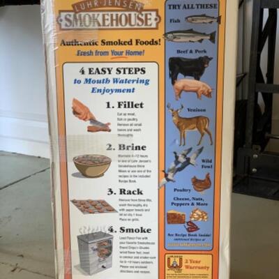 86.  Electric smoke house--$30