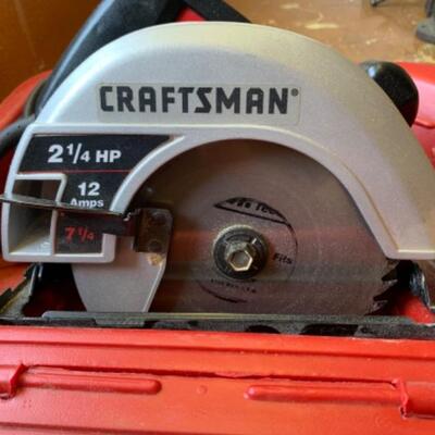 89.  Craftsman circular and reciprocating saws--$45