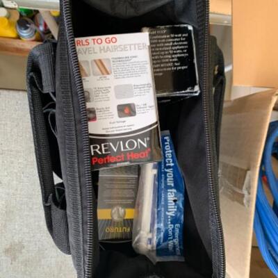 105. Tool case with first aid kit and traveling rollers--$20