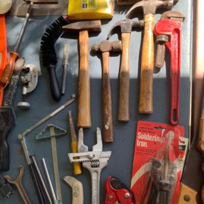 108. Assorted hand tools