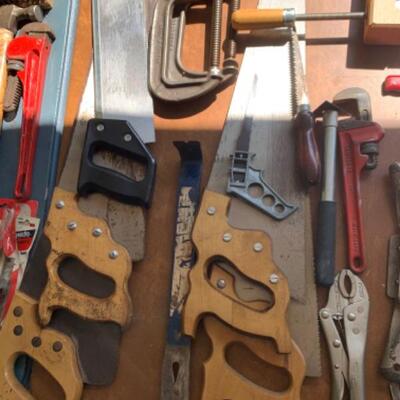 109. Assorted hand tools