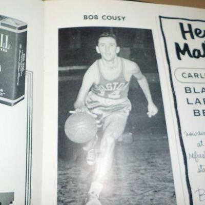 Sports News 1956-1957 Boston Celtics Playoffs program".