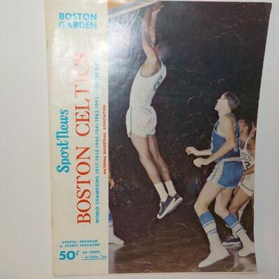 1970;s Boston Celtics program 