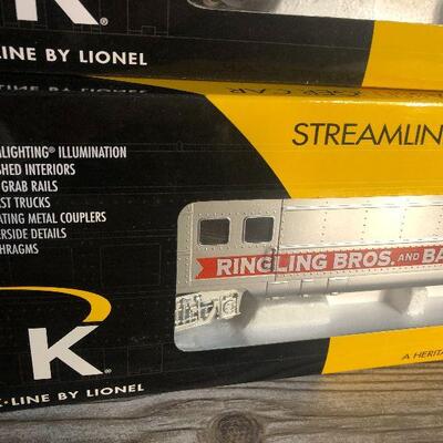W6:  K-Line 6-21235/ 6-21236 Ringling Train Cars