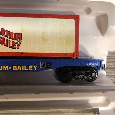 W7:  K-Line Trains 6-21469/21470 Flat Cars w/Container Lot