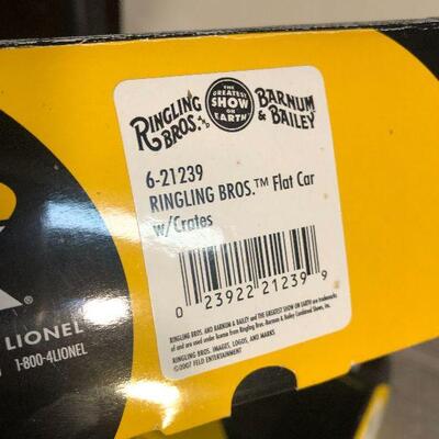 W15: K-Line Freight Car Lot (Ringling Bros. 21471/21240/21239)
