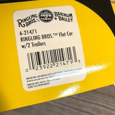 W15: K-Line Freight Car Lot (Ringling Bros. 21471/21240/21239)