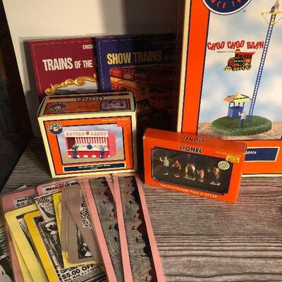 W18:  Lionel Circus Train K-Line Accessory Sets and Books