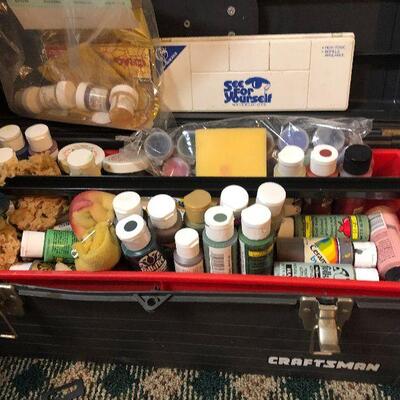 W29: Craftsman Toolbox with Crafting Paints