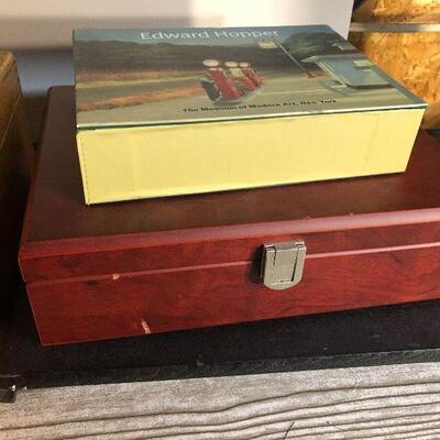 W32: Shoeshine Kit/Accesories and Storage Boxes