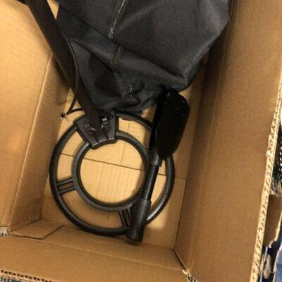 W38: Sakors Metal Detector, Bag, and Shovel