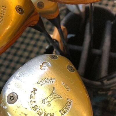 W41:  Karsten Ping Zing Golf Clubs/Bag