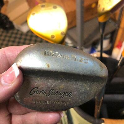 W41:  Karsten Ping Zing Golf Clubs/Bag